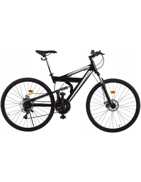 Lekki Rower Górski Pełna Amortyzacja Aluminiowy 28