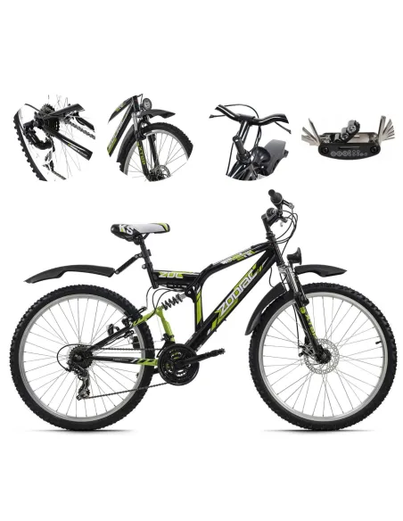 Rower Górski 26 MTB Młodzieżowy Damski Męski Błotniki Full Amory Dzwonek