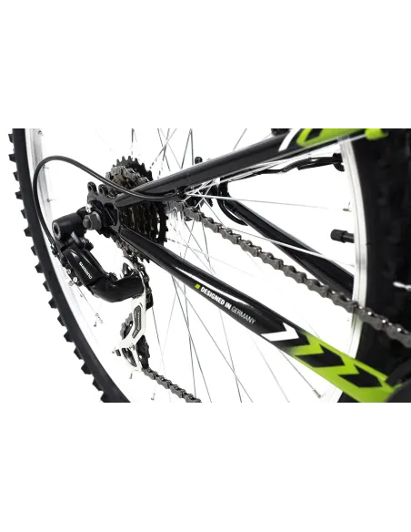 Rower Górski 26 MTB Młodzieżowy Damski Męski Błotniki Full Amory Dzwonek