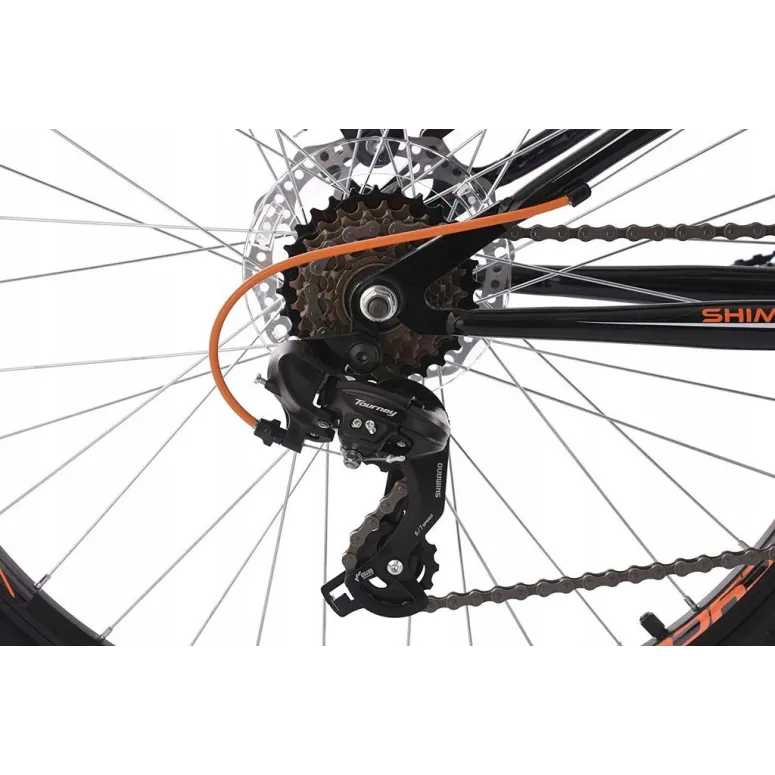 Rower Górski MTB 26 Pełna Amortyzacja Młodzieżowy