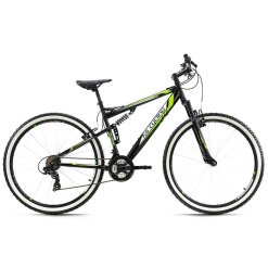 Rower Górski 29 Stal Męski Amortyzacja MTB Full Pełna Amortyzacja Dzwonek