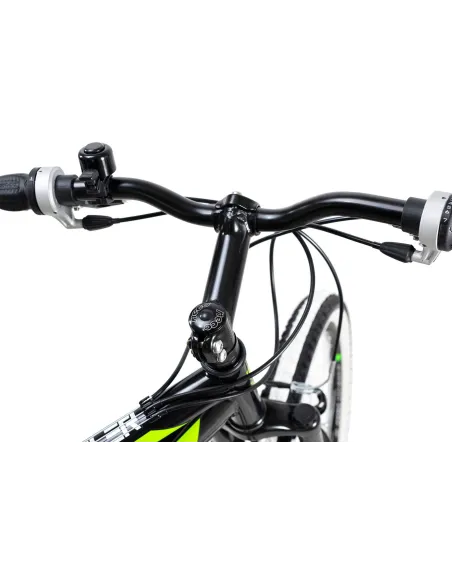 Rower Górski 29 Stal Męski Amortyzacja MTB Full Pełna Amortyzacja Dzwonek