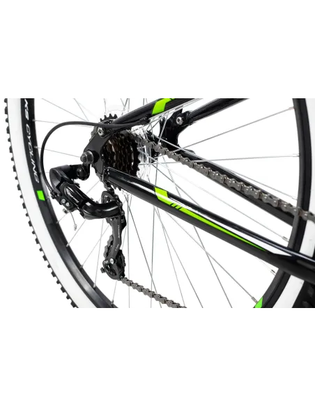 Rower Górski 29 Stal Męski Amortyzacja MTB Full Pełna Amortyzacja Dzwonek