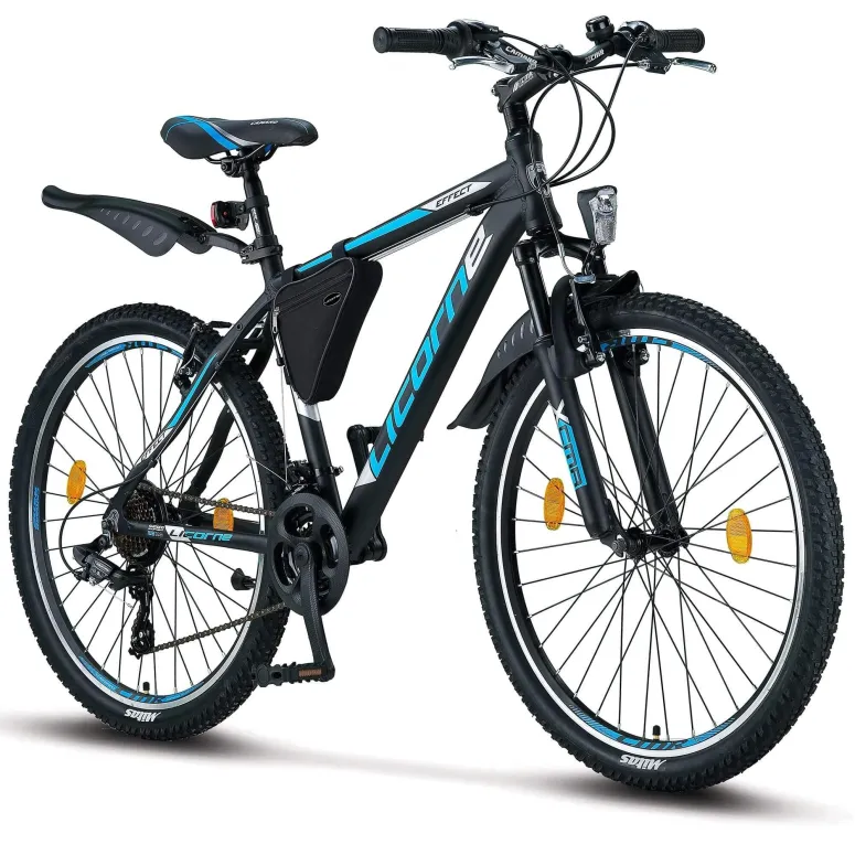 Aluminiowy Rower Górski 26 Młodzieżowy Światła