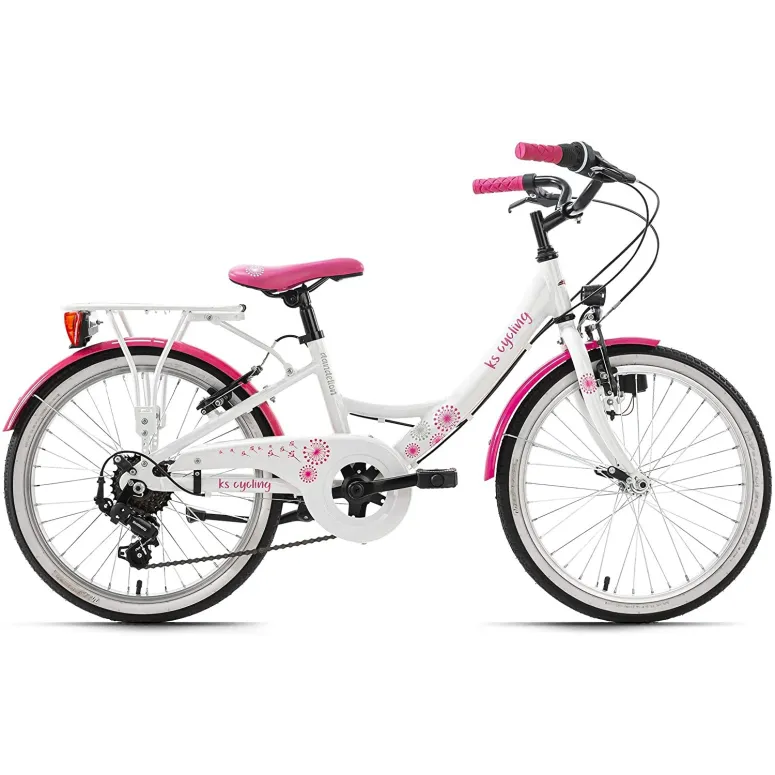 Dziewczęcy Rower Miejski 20 ALU 7 Biegów Światła - 2