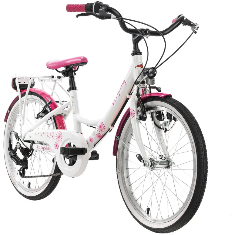 Dziewczęcy Rower Miejski 20 ALU 7 Biegów Światła - 3