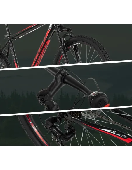 Rower Górski Męski 26 Hamulce Tarczowe MTB Shimano Góral Młodzieżowy