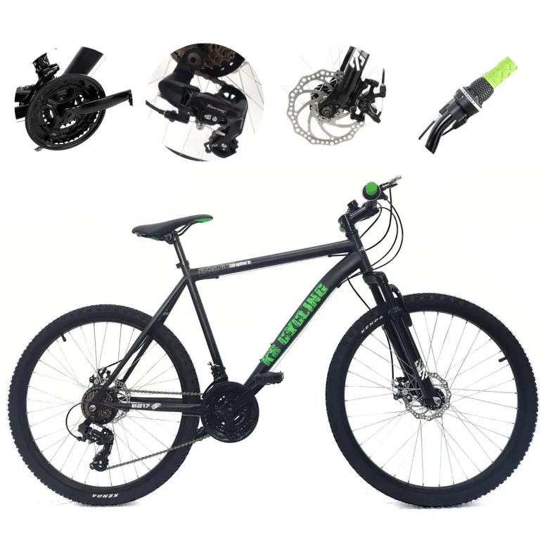 Rower Górski MTB Chłopięcy 26" Młodzieżowy Tarcze Shimano Microschift Góral