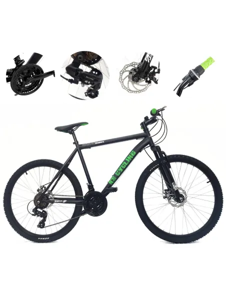 Rower Górski MTB Chłopięcy 26" Młodzieżowy Tarcze Shimano Microschift Góral