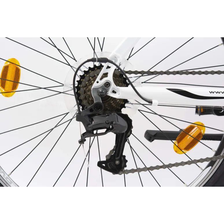 Rower Górski Damski MTB Koła 26 Aluminium Shimano Lekki Młodzieżowy Tarcze