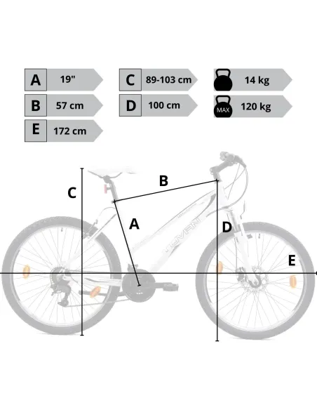 Rower Górski Damski MTB Koła 26 Aluminium Shimano Lekki Młodzieżowy Tarcze