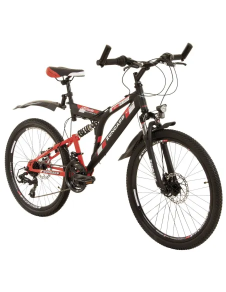 Męski Damski Rower Górski 27,5 Oświetlenie Hamulce Tarczowe MTB Stal Góral