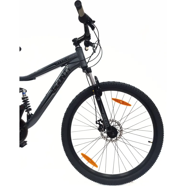 Rower Górski 27,5 ALU Damski Męski MTB Tarcze Amortyzacja Dzwonek Stopka