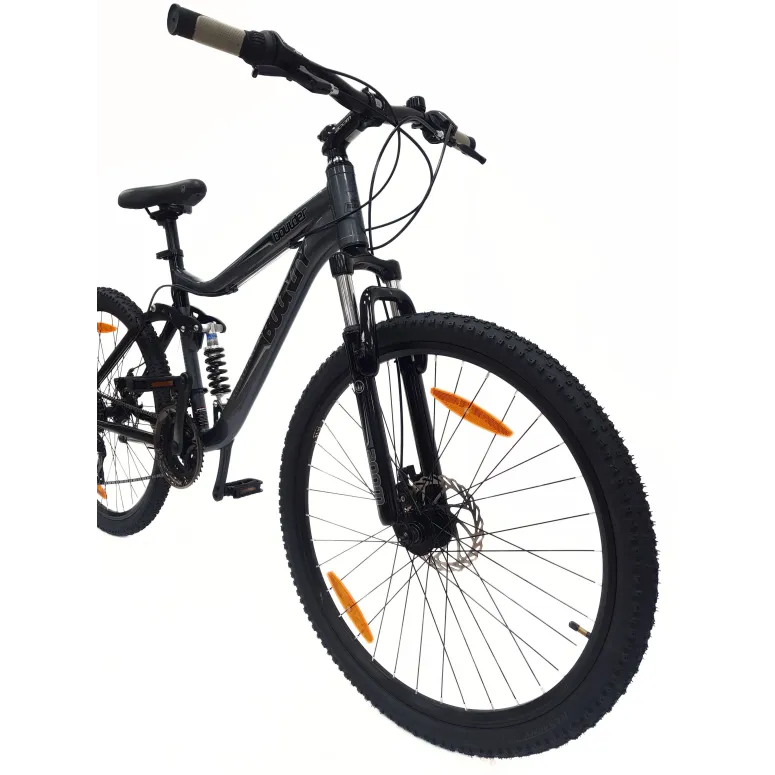Rower Górski 27,5 ALU Damski Męski MTB Tarcze Amortyzacja Dzwonek Stopka