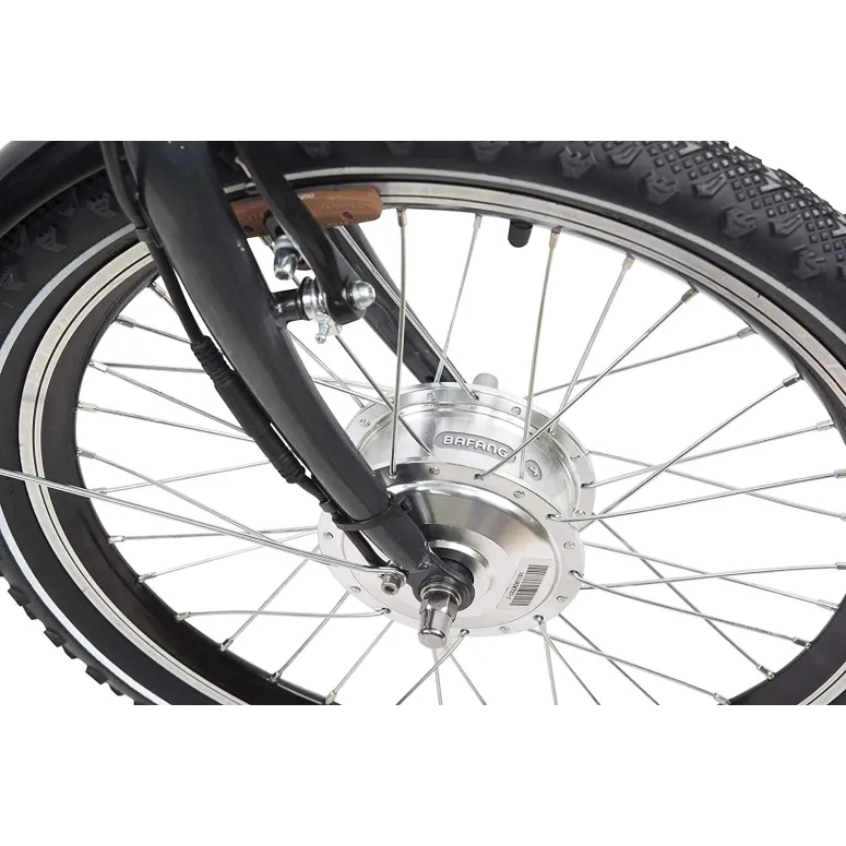 Składany Rower Elektryczny 20 Aluminiowy 7 Biegów