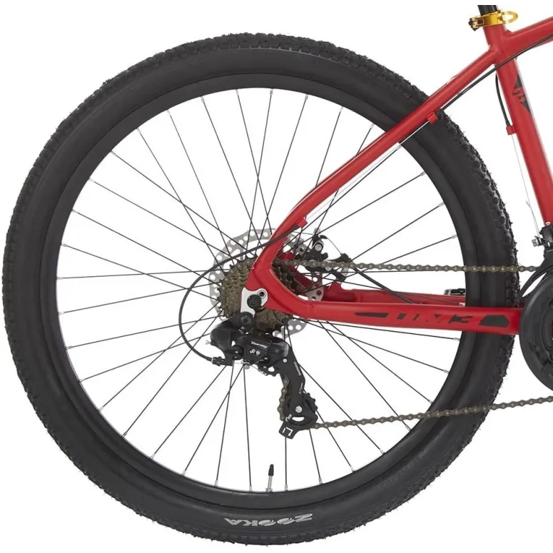 Rower Górski MTB 29 Aluminium Hardtail Amortyzacja Cyngle Odblaski Tarcze 