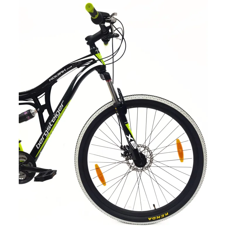 Rower Górski MTB 29" Tarcze V-brake Uniwersalny 21-biegów Pełna Amortyzacja