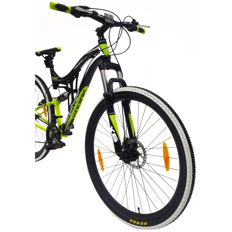 Rower Górski MTB 29" Tarcze V-brake Uniwersalny 21-biegów Pełna Amortyzacja