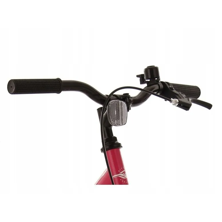 Dziewczęcy Rower Miejski Dziecięcy 20 Bagażnik