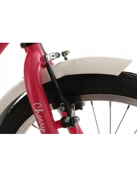 Dziewczęcy Rower Miejski Dziecięcy 20 Bagażnik