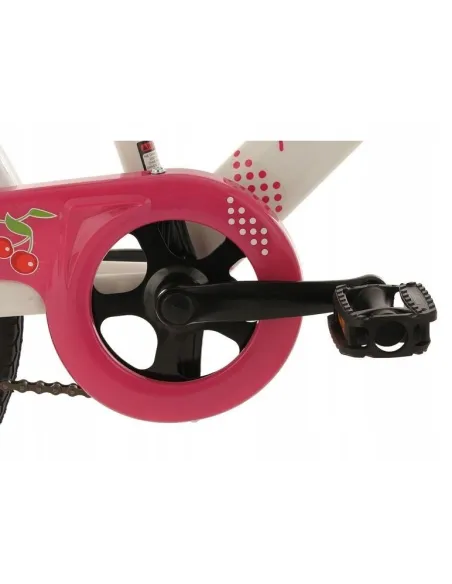 Dziewczęcy Rower Miejski Dziecięcy 20 Bagażnik