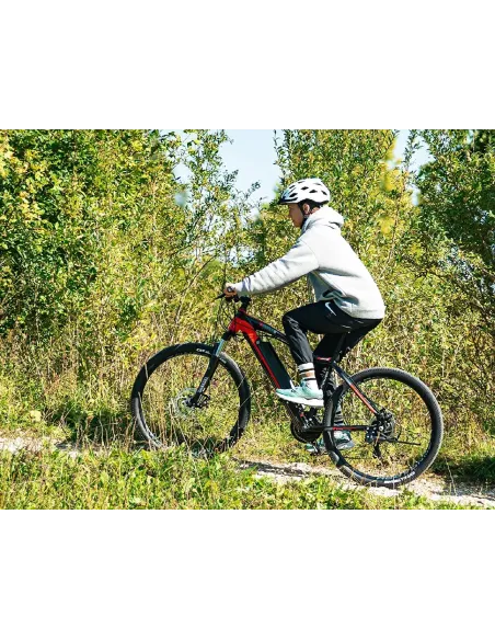 Rower Elektryczny Górski 27,5 Tarcze Mechaniczne ALU MTB 11,6 Ah