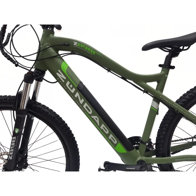 Elektryczny Rower Górski Męski Damski MTB ALU 27,5 Hydraulika Stopka