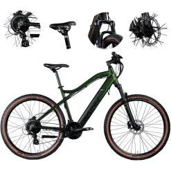 Rower Elektryczny Górski MTB 27,5" Hydraulika 250W Altus 14Ah Cyngle 25km/h