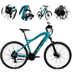 Rower Elektryczny Górski MTB 27,5" 250W Altus Hydraulika Cyngle Stopka