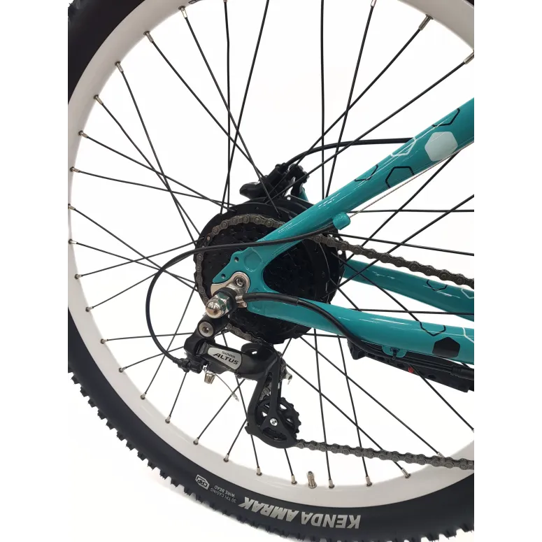 Rower Elektryczny Górski MTB 27,5" 250W Altus Hydraulika Cyngle Stopka