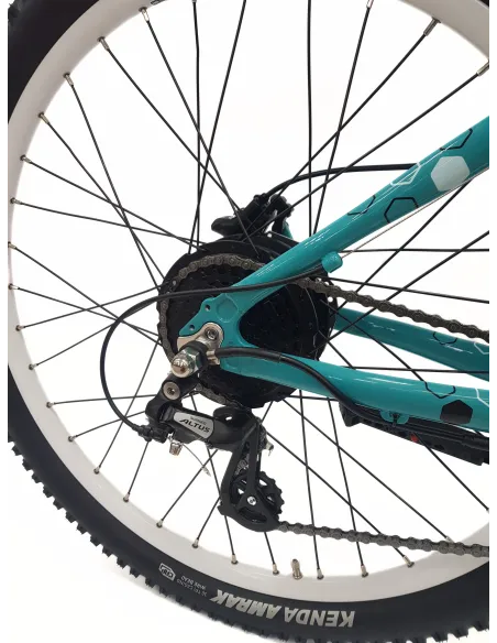 Rower Elektryczny Górski MTB 27,5" 250W Altus Hydraulika Cyngle Stopka