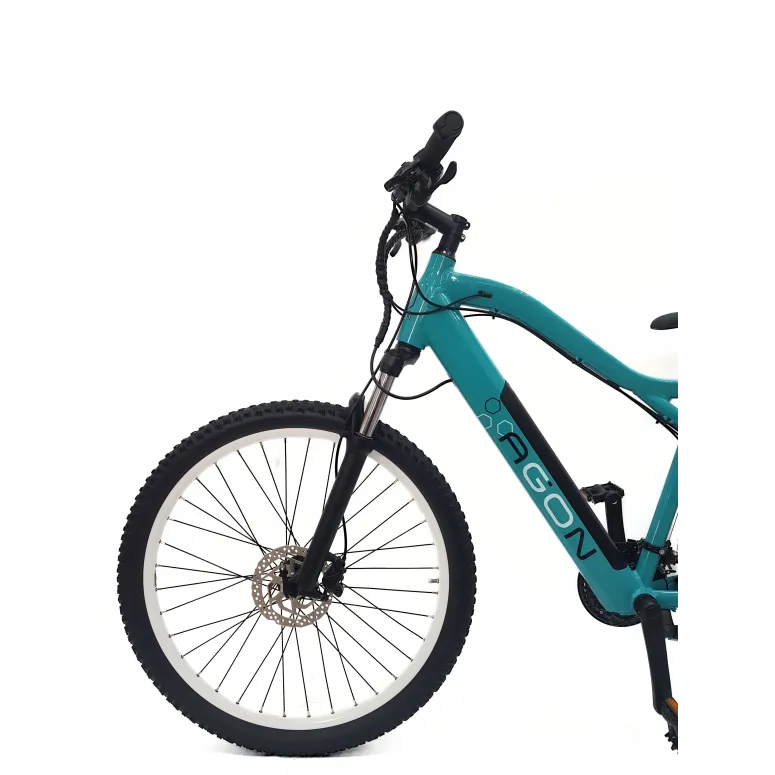 Rower Elektryczny Górski MTB 27,5" 250W Altus Hydraulika Cyngle Stopka