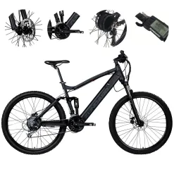 Górski Rower Elektryczny 27,5 MTB Alu Full Wspomaganie Alivio Tarcze Cyngle