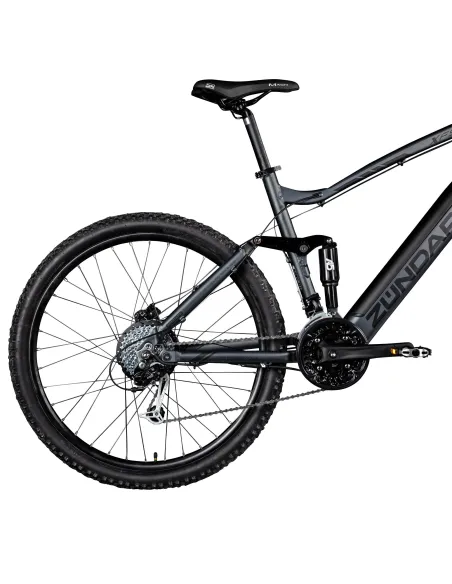 Górski Rower Elektryczny 27,5 MTB Alu Full Wspomaganie Alivio Tarcze Cyngle