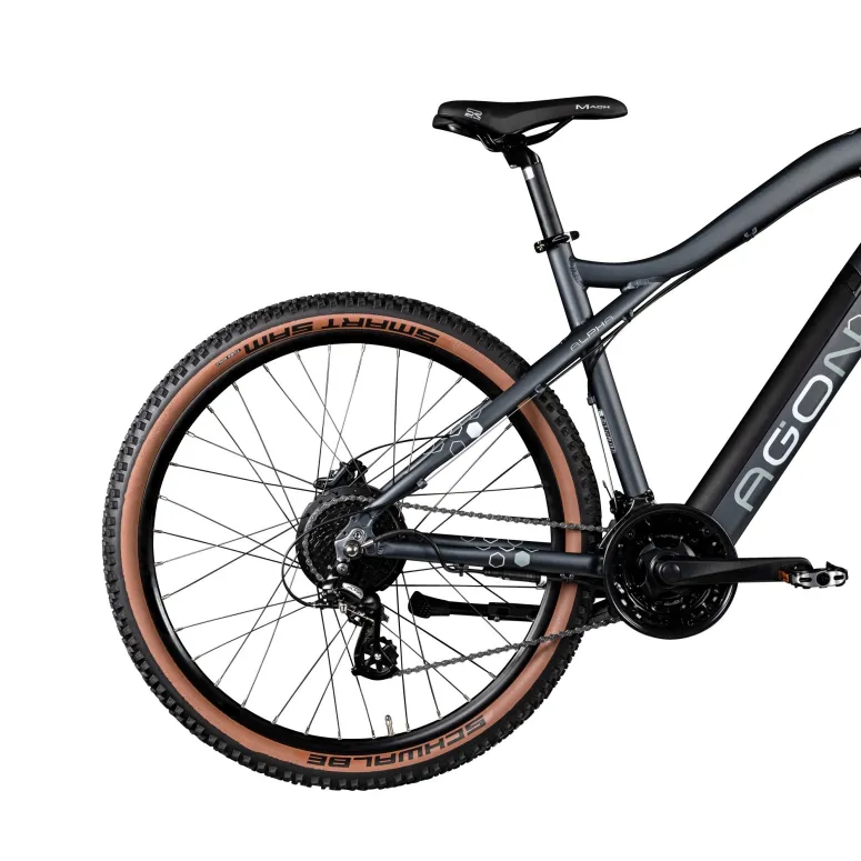 Rower Elektryczny Męski Damski Górski MTB 27,5 Shimano 250W Hydraulika 14AH