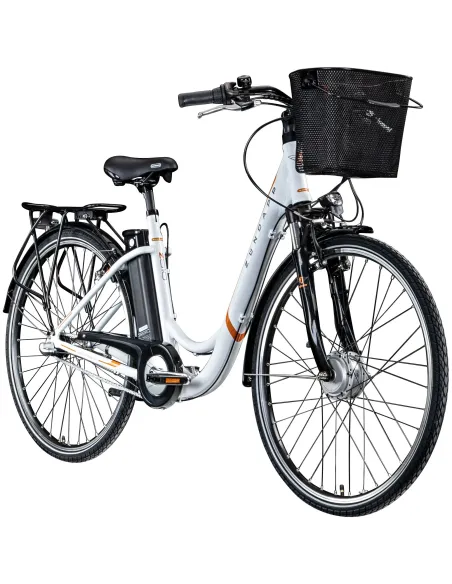 Rower Elektryczny Miejski 28" 25km/h 250W Męski Damski Nexus Światła Stopka