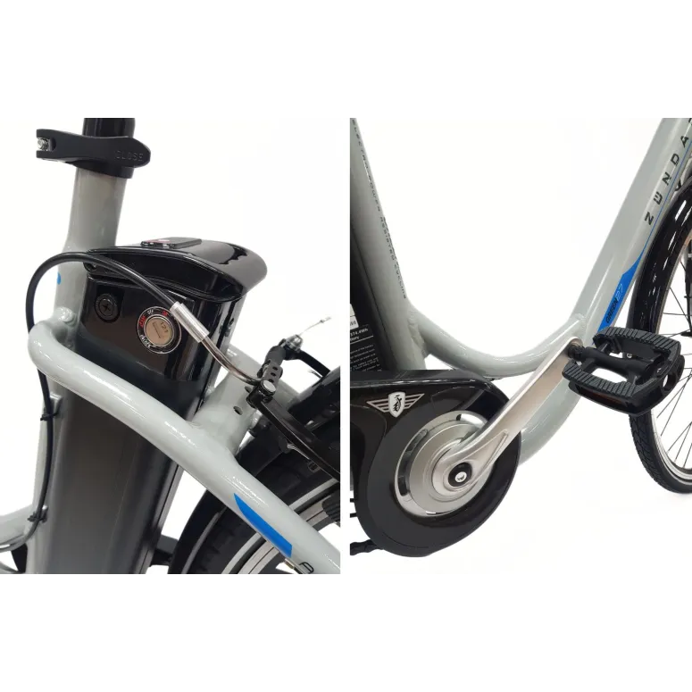 Rower Elektryczny Miejski 28 Damka ALU 10.4 Ah 250W Wspomaganie 5 Trybów