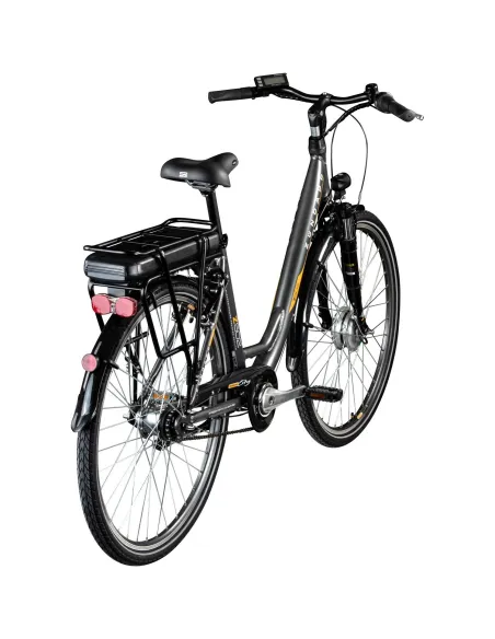 Rower Elektryczny Damski Miejski Koła 28" ALU 250 W Nexus LCD Amortyzacja