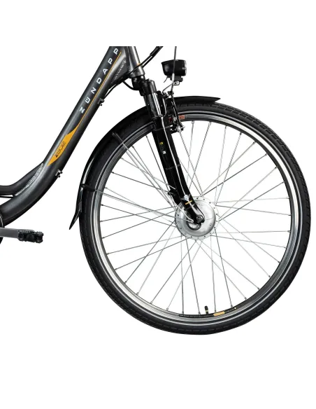 Rower Elektryczny Damski Miejski Koła 28" ALU 250 W Nexus LCD Amortyzacja