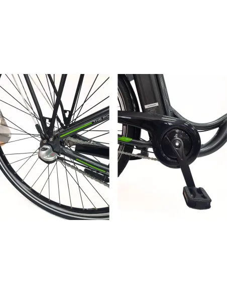 Rower Elektryczny Miejski 28 Wspomaganie 250 W Nexus 3 Damski Męski 10,4 Ah