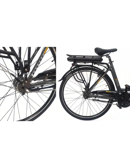 Rower Elektryczny Miejski 28" Nexus 7 ALU 130 km Dzwonek Stopka Oświetlenie