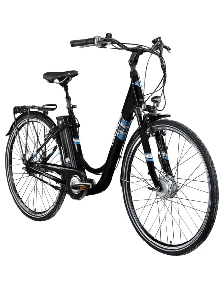 Rower Elektryczny Damski Miejski Koła 26" ALU 250 W Nexus LCD Amortyzacja