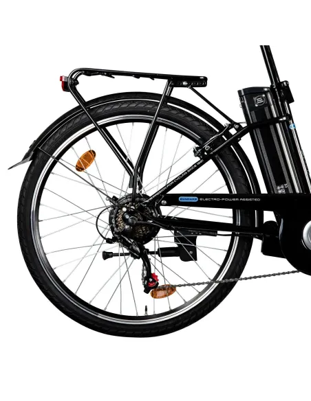 Elektryczny Rower Miejski 26 Wspomaganie 5 Trybów 250W Damski Męski Stalowy