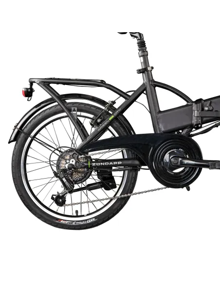 Rower Elektryczny Miejski 20" Składany 250W 25km/h Błotniki Światła Stopka