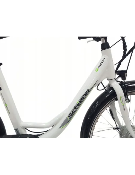 Elektryczny Rower Miejski 26 Revo Wspomaganie V-Brake Alu Bagażnik Światła