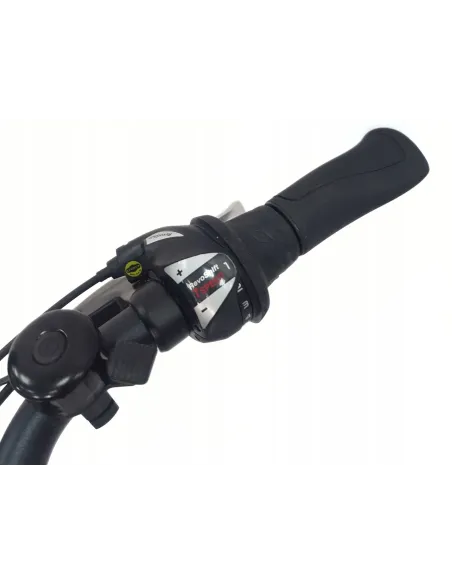 Elektryczny Rower Miejski 26 Revo Wspomaganie V-Brake Alu Bagażnik Światła