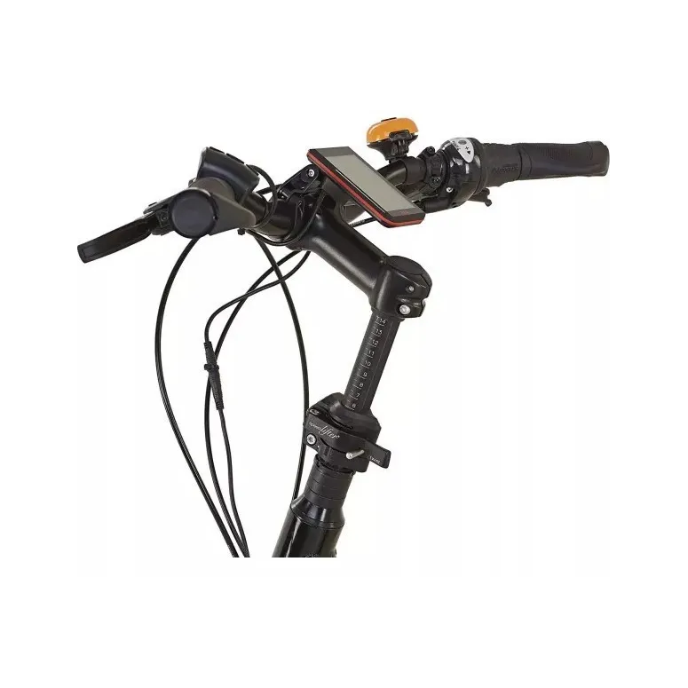 Rower Elektryczny Miejski 20" Alu Hydraulika Nexus Dzwonek Błotniki Światła