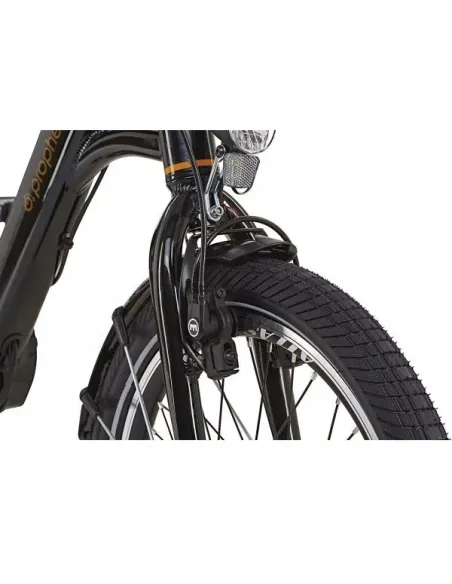 Rower Elektryczny Miejski 20" Alu Hydraulika Nexus Dzwonek Błotniki Światła