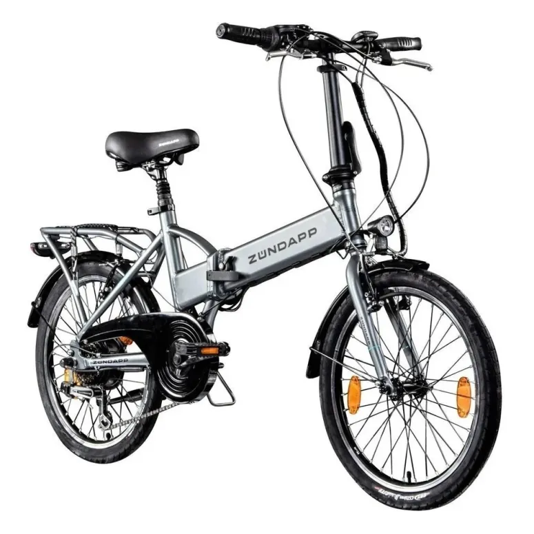 Elektryczny Rower Miejski 20 ALU Składak Męski Damski E-bike Zasięg 60km