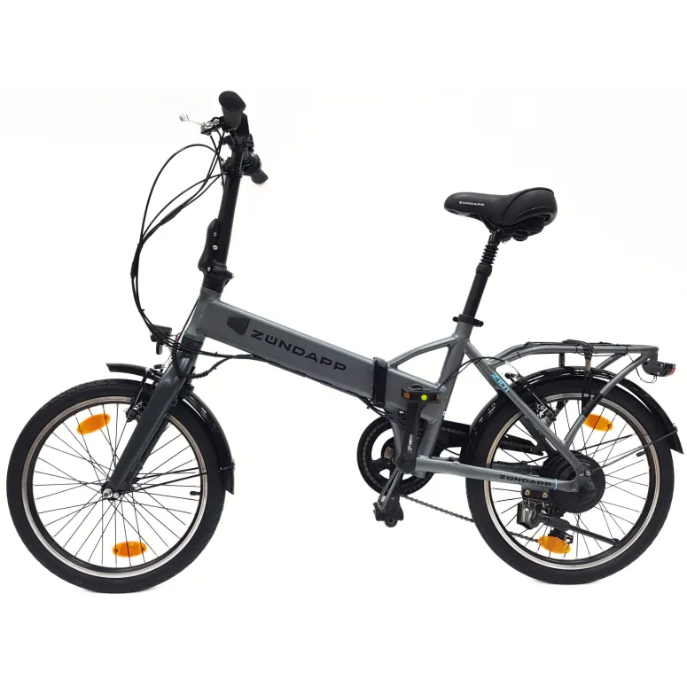 Elektryczny Rower Miejski 20 ALU Składak Męski Damski E-bike Zasięg 60km